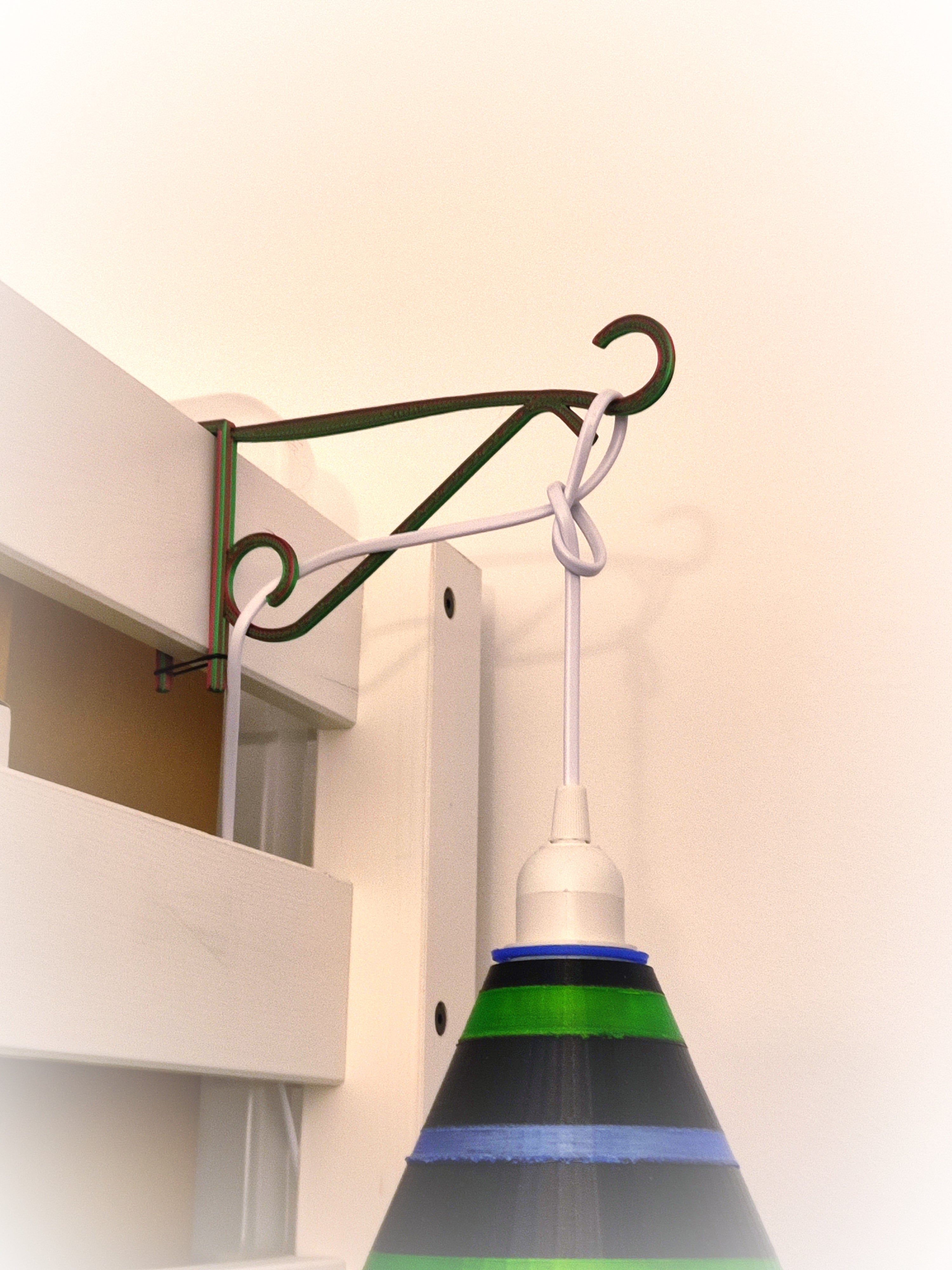 Lantern Wall Hook Hanger - Practical Hanger for Lamps and Lanterns