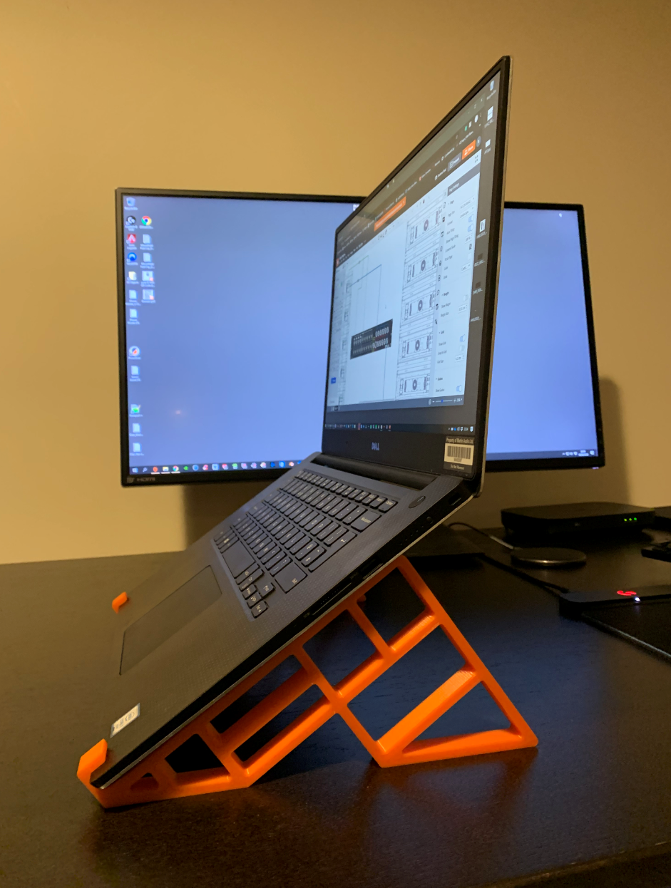 Dell XPS 15 Laptop Stand for ergonomic desk positioning