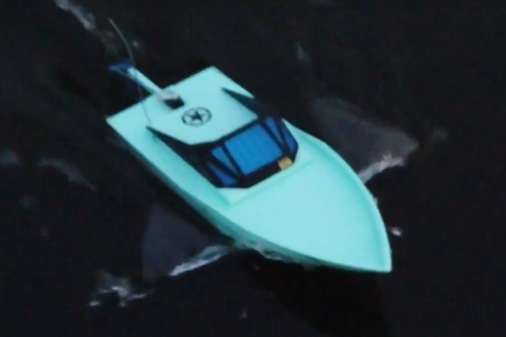 3D-Printed RC Brushless Speedboat