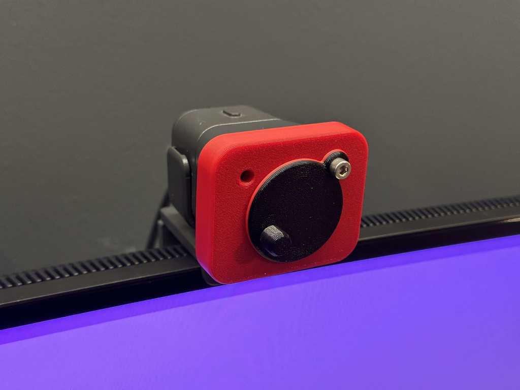 Webcam Cover with Rotatable Lid for Logitech StreamCam V2
