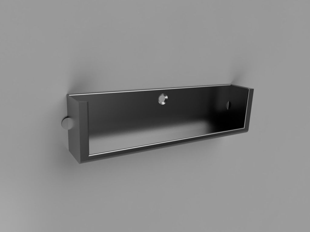 Wall mount for Blu-ray, DVD, PlayStation and Xbox Cases