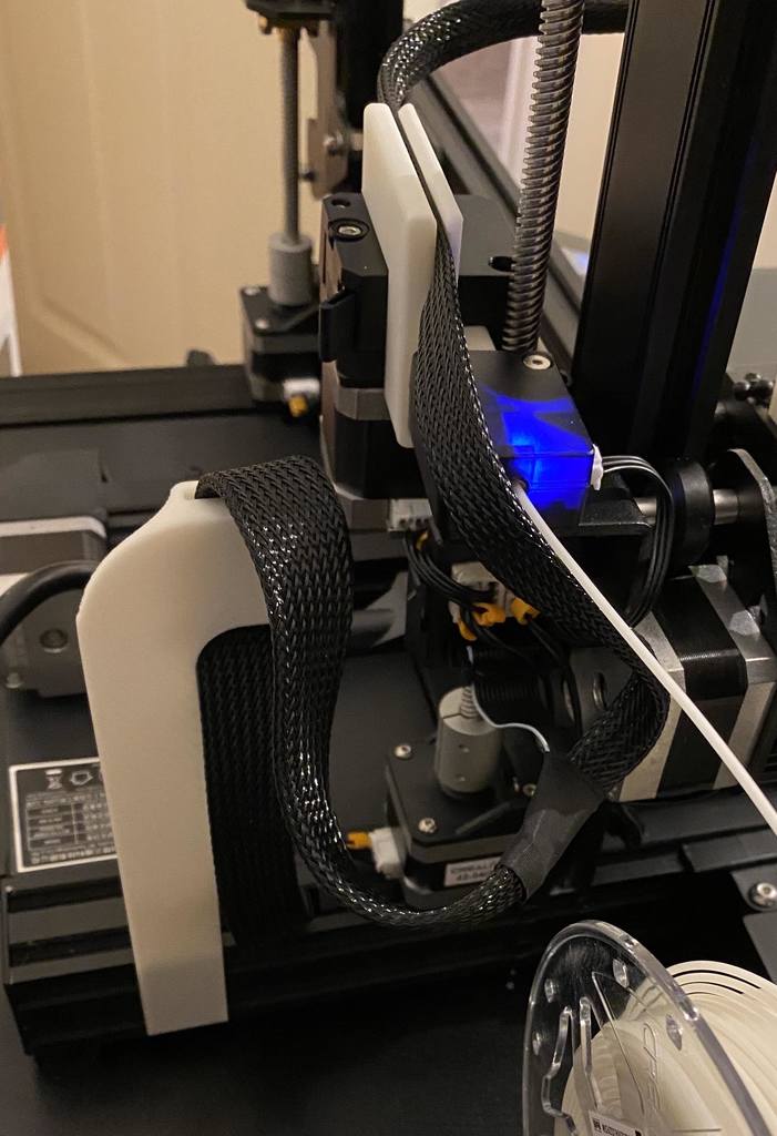 CR6 SE Rear Cable Organiser