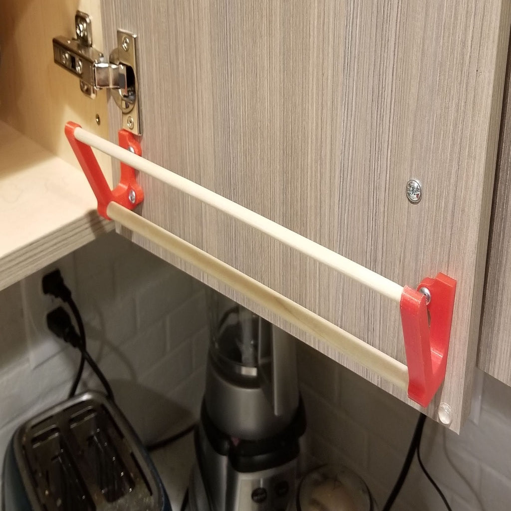 Cabinet Mounted Spice Rack for Optimal Storage