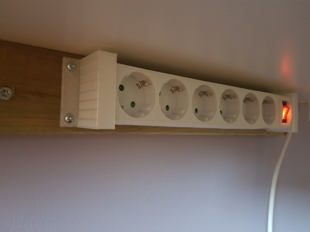 Multi-way cable holder for power cables