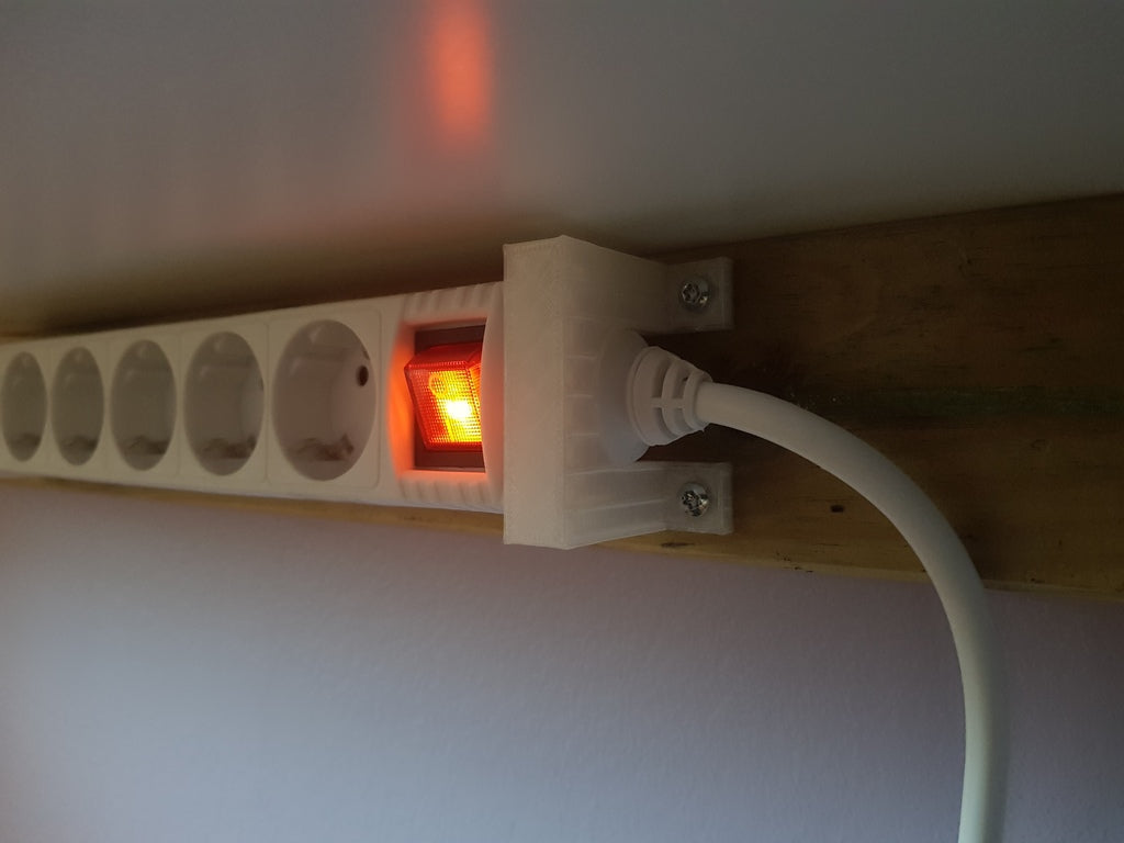 Multi-way cable holder for power cables