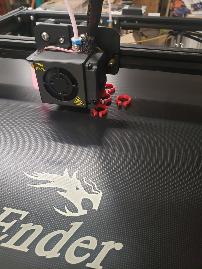 Cable holder for Ender 5 Plus and other Creality 3D printers
