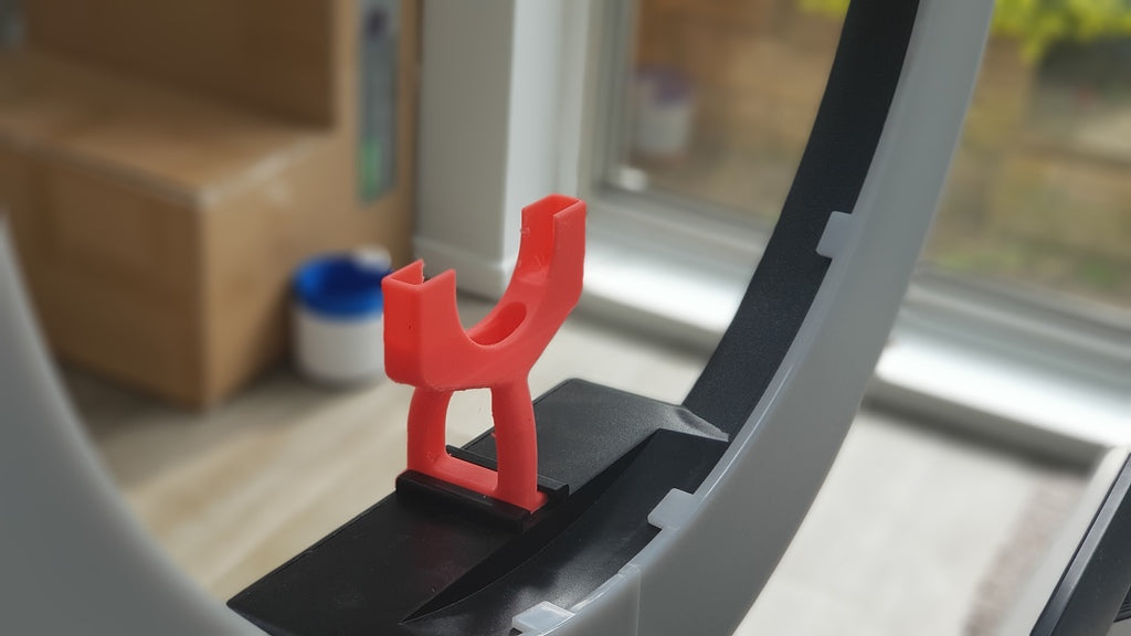 Camera shoe mount for Samsung Galaxy S8+ (portrait)