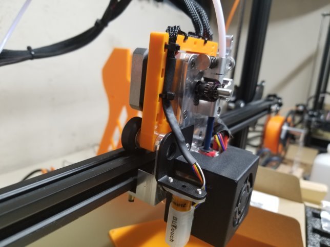 Micro Swiss Direct Drive Cable Support Bracket