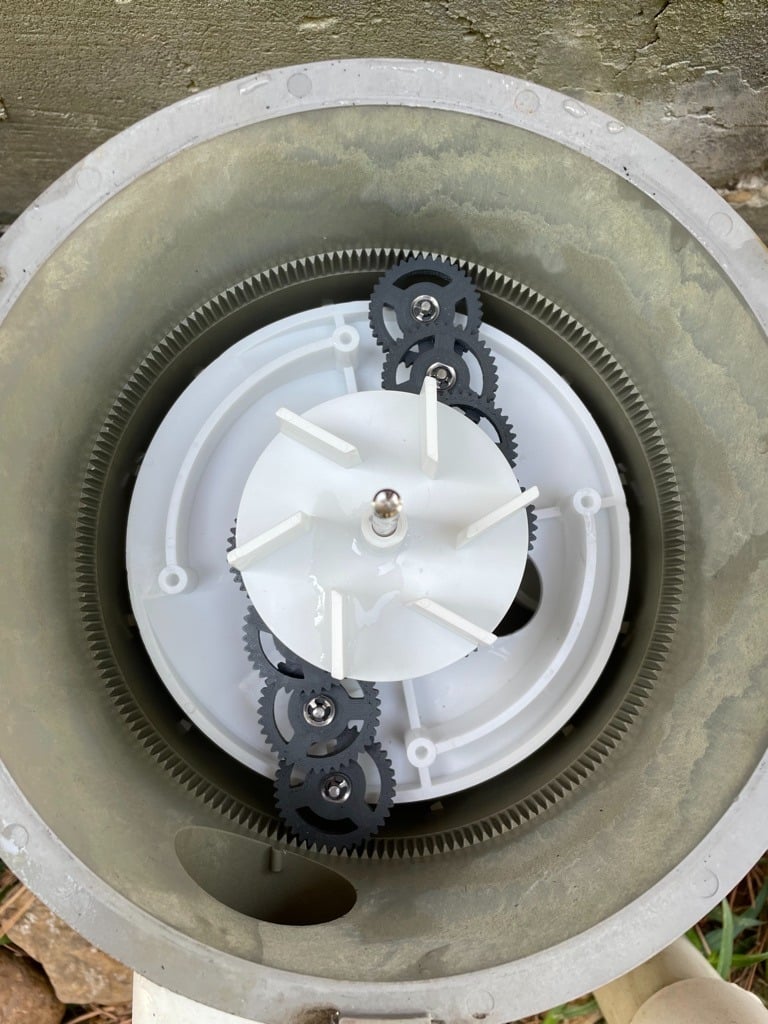 Drive wheel for A&A Quikclean Low Profile Two-Port Water Valve