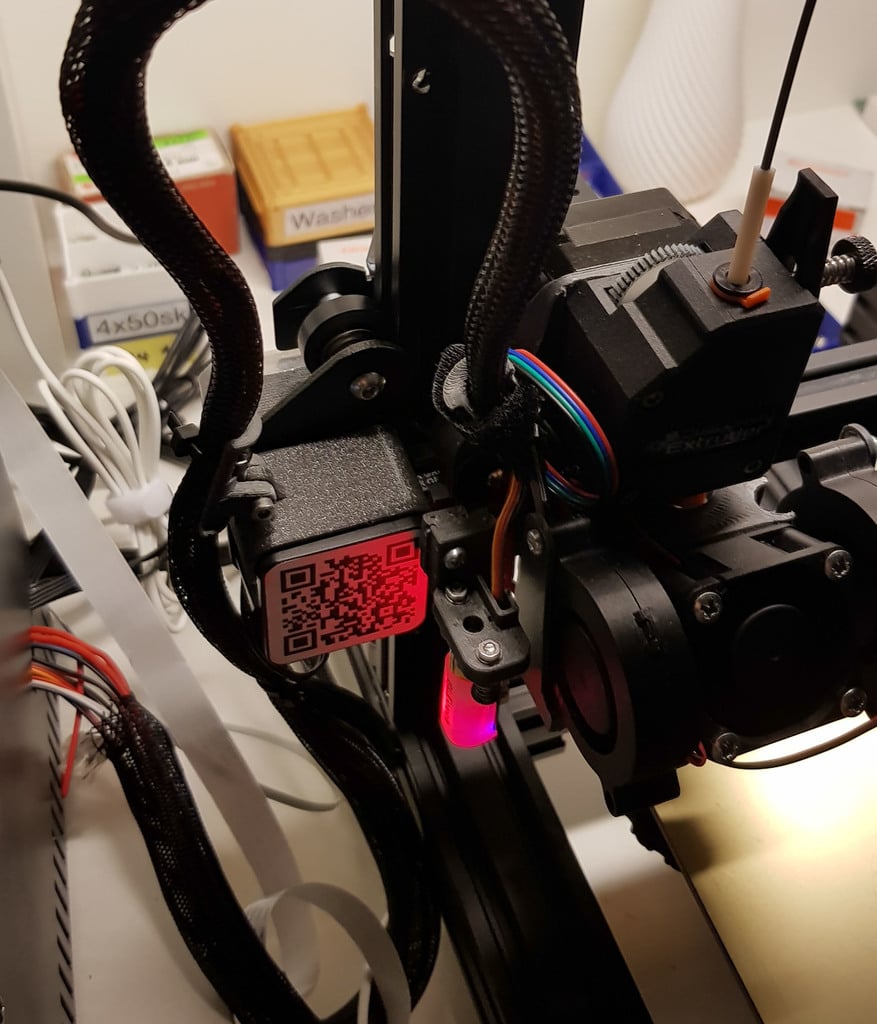 Ender 3 X-axis cable holder for cable management