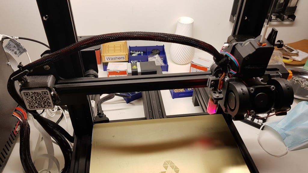 Ender 3 X-axis cable holder for cable management