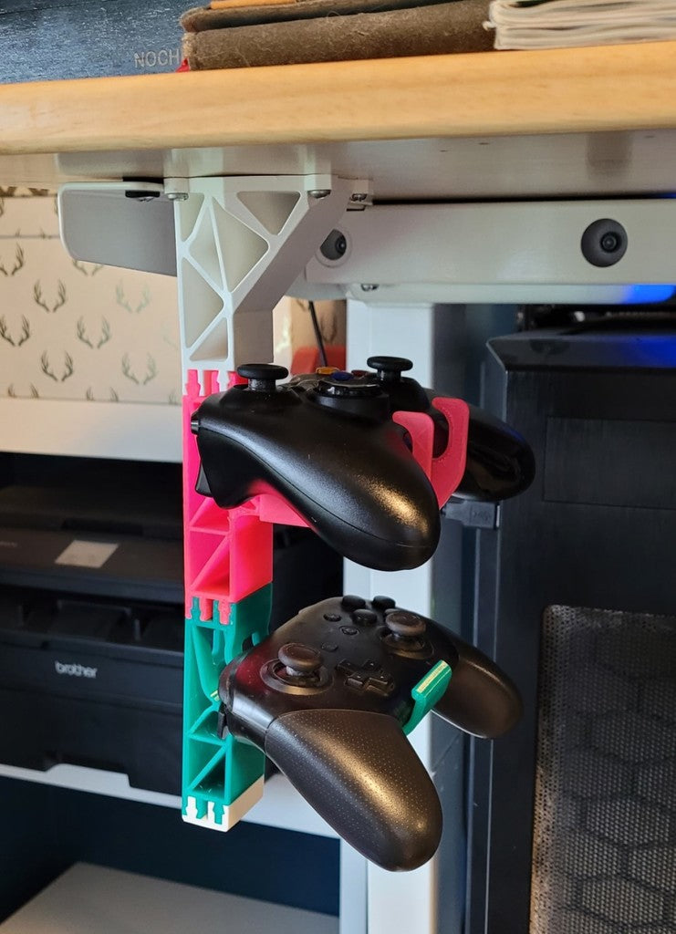 Modular Controller Stand (Top Mount Under Desk)