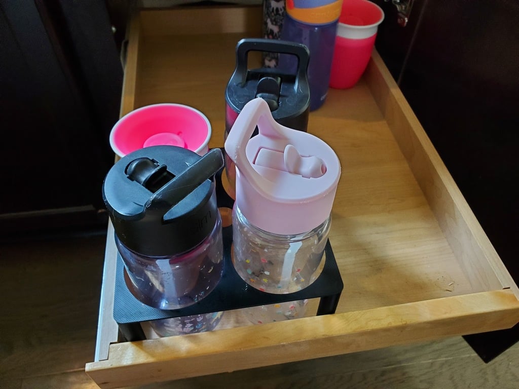 Smart Water Bottle Holder for Baby Bottles – Optimal Organiser for Drawers and Cabinets