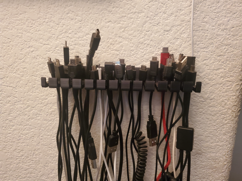 Bulk USB Cable Holder