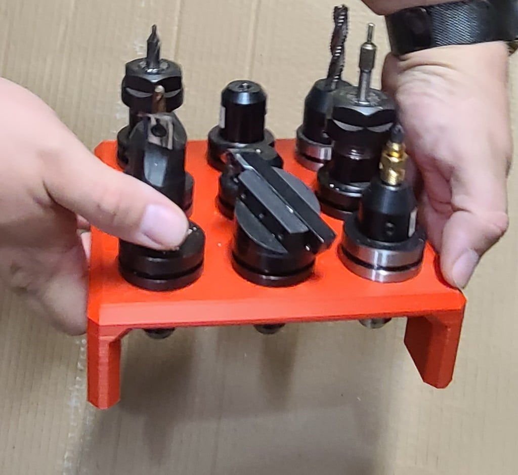 Tormach TTS Tool Holder – Rack for 9 Tools