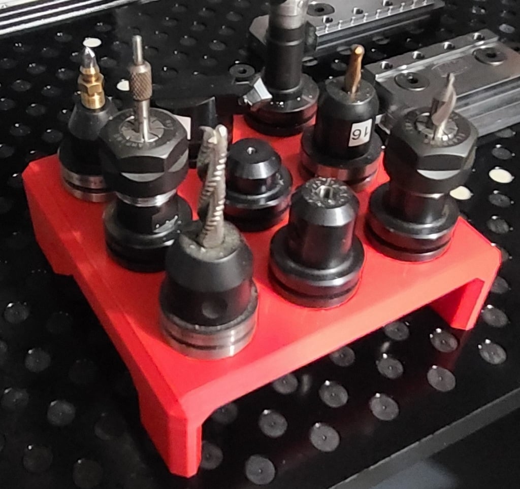 Tormach TTS Tool Holder – Rack for 9 Tools
