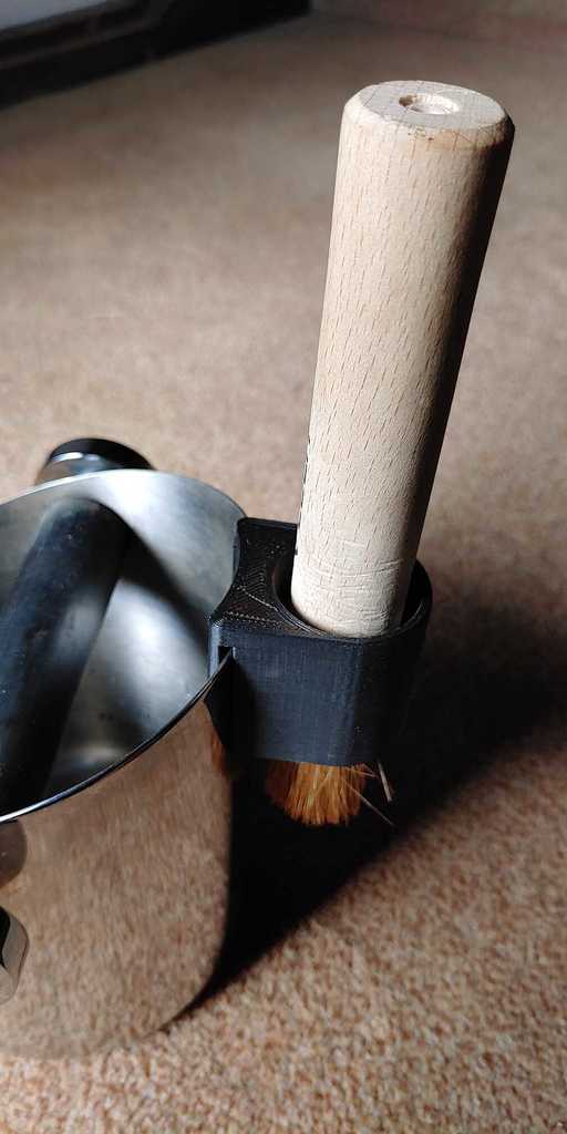Brush holder for LELIT cylindrical knock box (PLA360S)