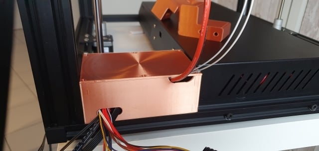 Cable management box for Ender 5 Plus