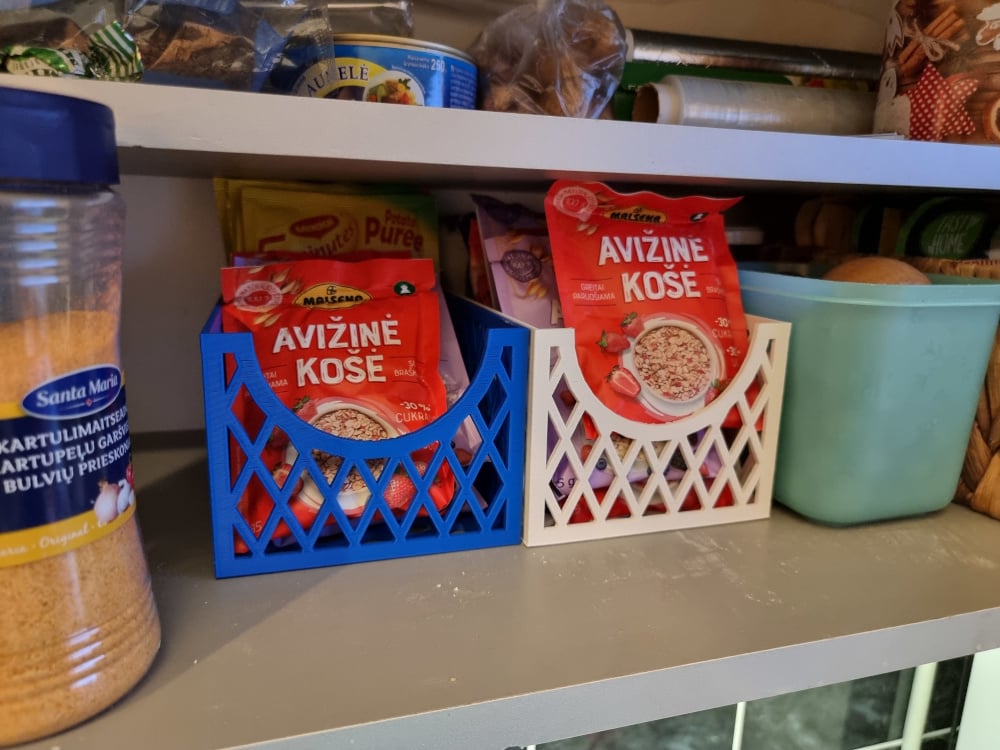 Parametric Organiser Box with Mesh for Spices