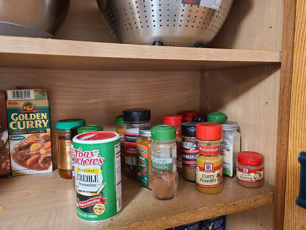 Mountable Spice Rack