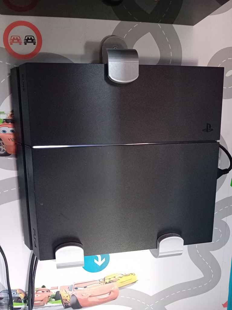 PS4 Console Wall Mount Bracket - 5mm & 6mm Holes