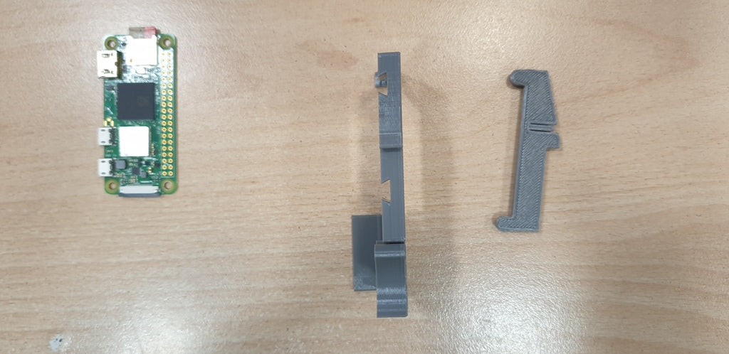 DIN Rail Mount for Raspberry Pi Zero/Zero 2