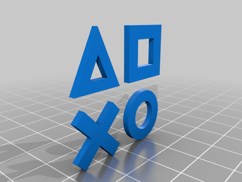 Stand for Sony PlayStation Pulse 3D Headphones with PlayStation Symbols