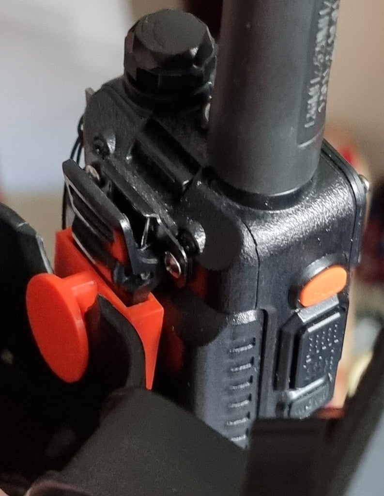 Mounting clip for Baofeng UV-5R Radio