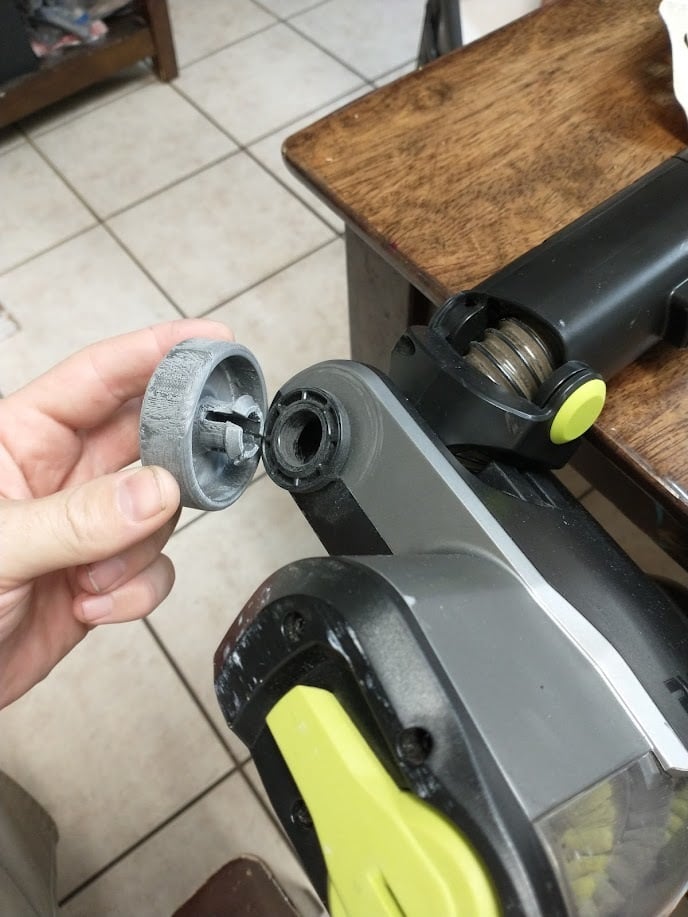Replacement wheel for Ryobi Stick Vacuum