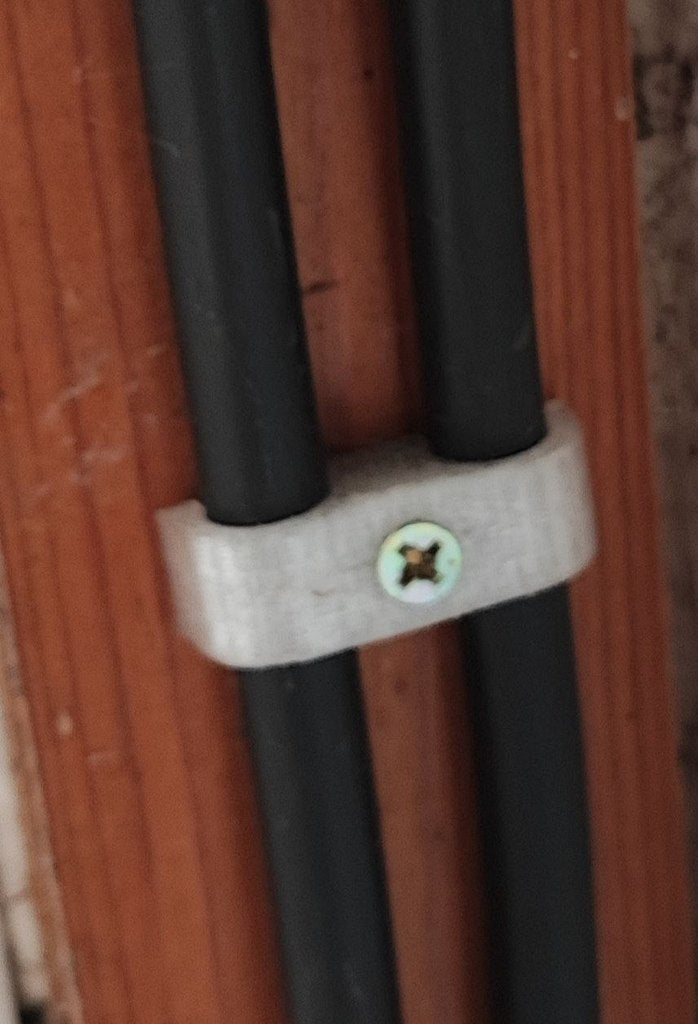 11mm Cable Holder: Single & Double Mounting