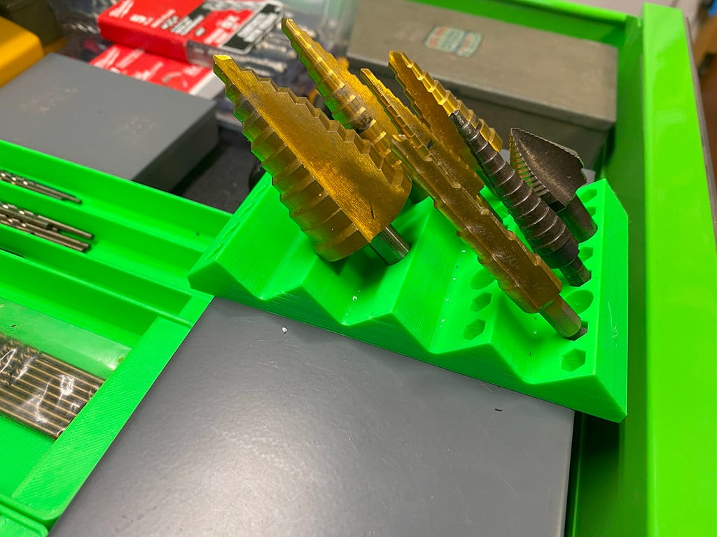 Tool organiser for Countersink and Step drills