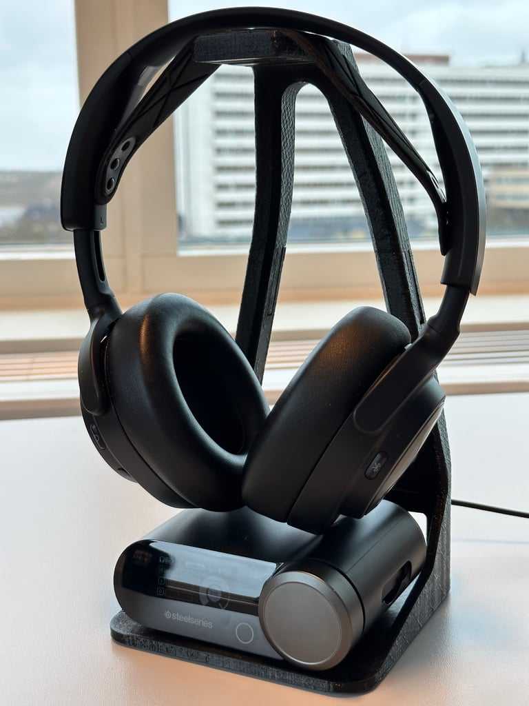 Headset stand for SteelSeries Arctis Pro Wireless (+Nova)