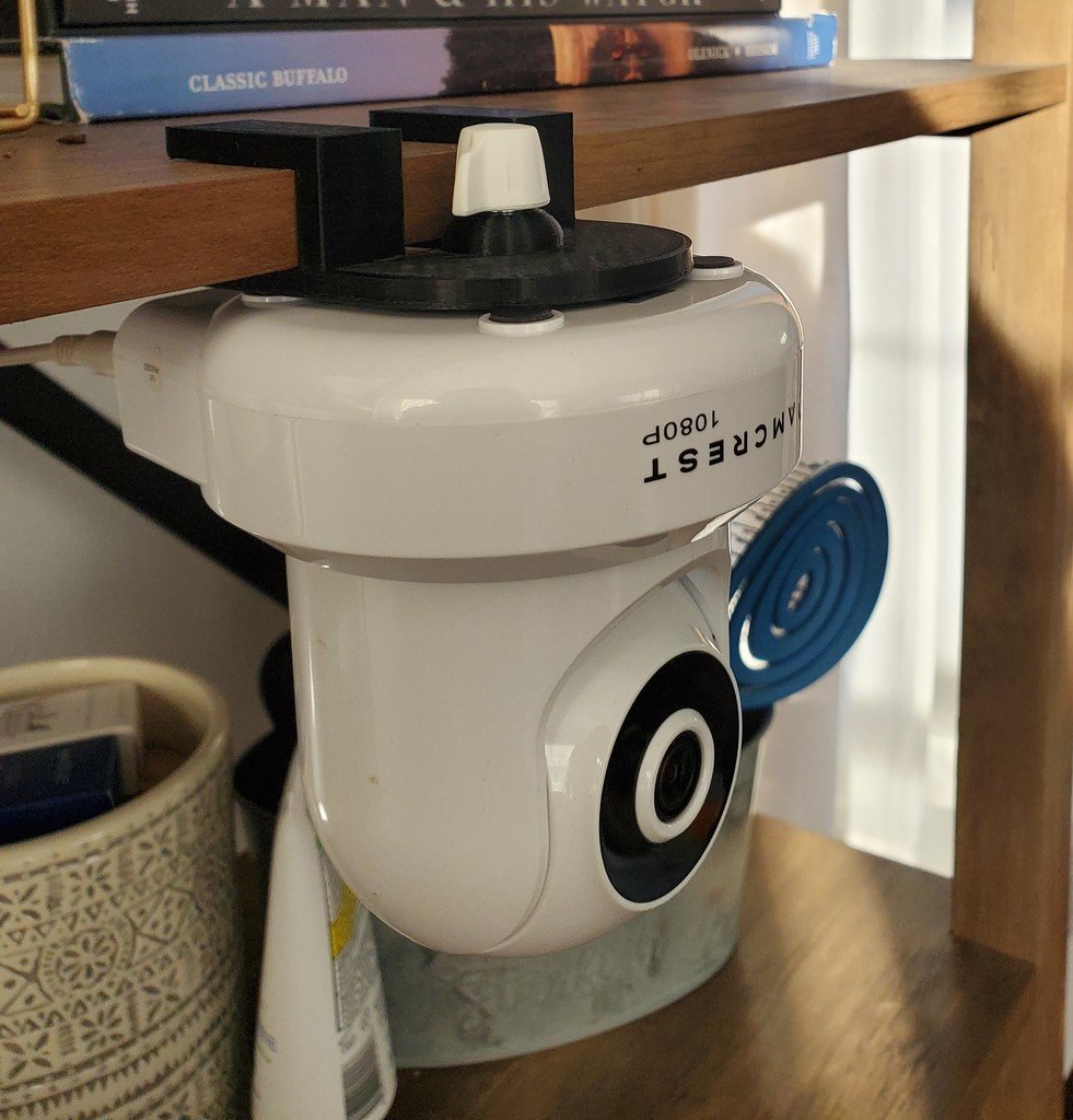 Bookshelf bracket for Surveillance Cameras