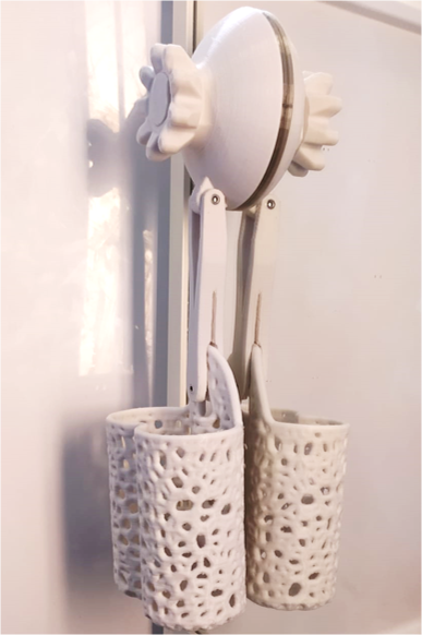 Suction Cup Bath Basket (fully printed)