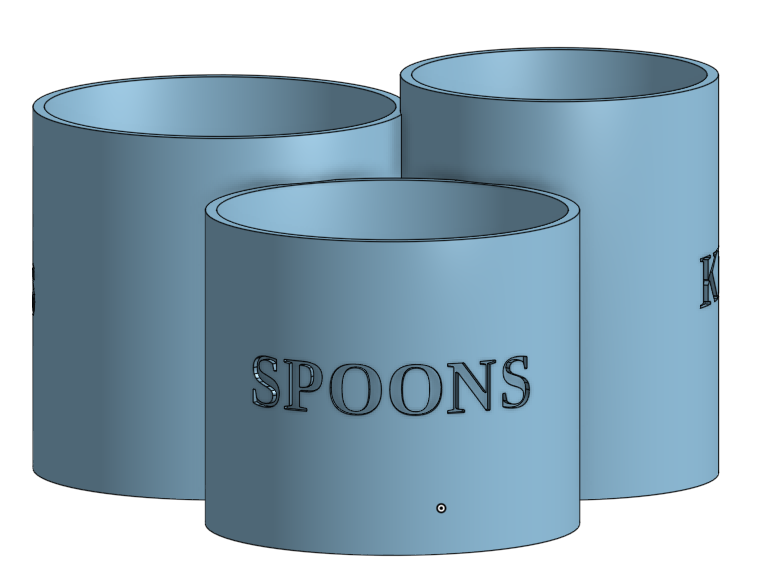 Cutlery holder for forks, knives and spoons