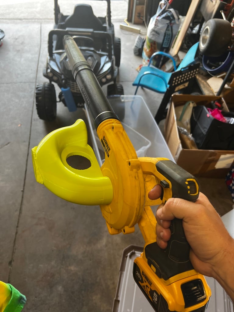 Leaf Blower Velocity Stack for DeWalt and Milwaukee