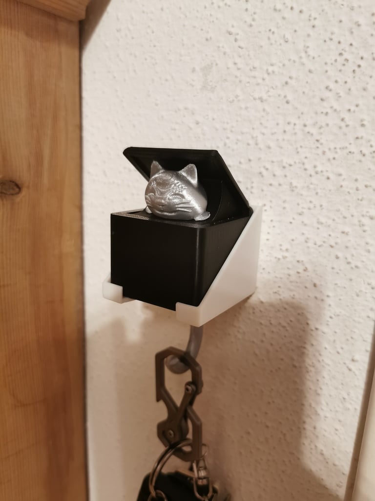Wall mount for Cat Key hook