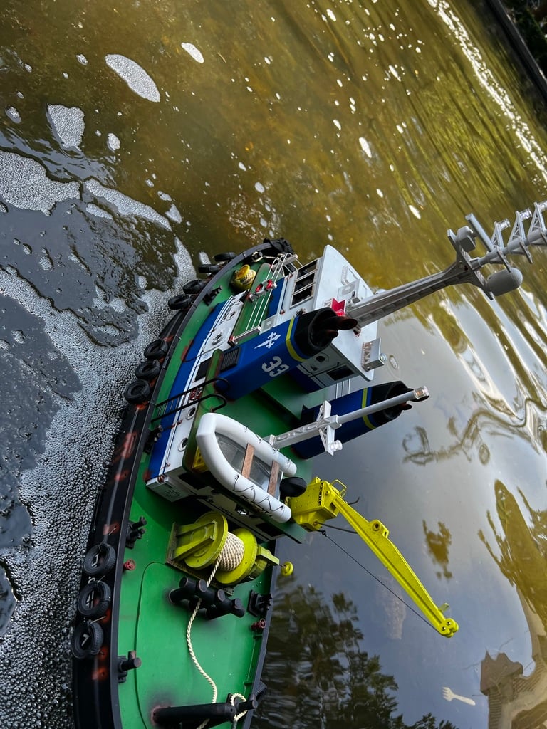 Anchor Winch Tug Boat