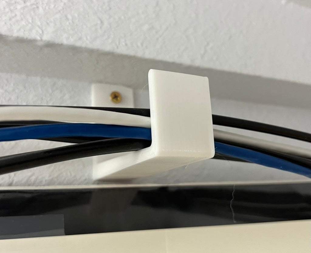 Wall mount for Cables, Pipes and Wires