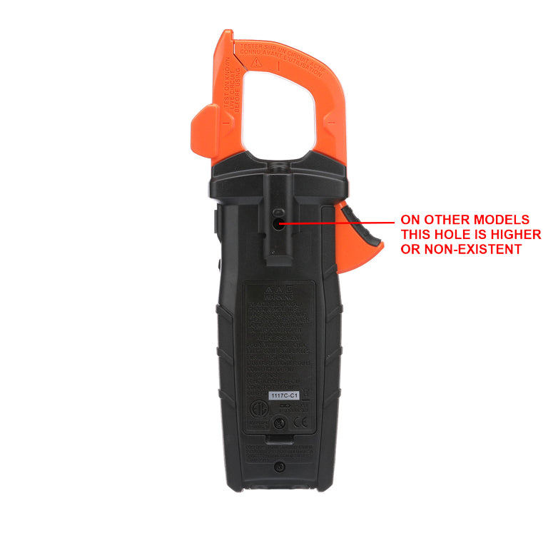 Secure Suspension Clamp for Klein CL220/CL390 Clamp Meter