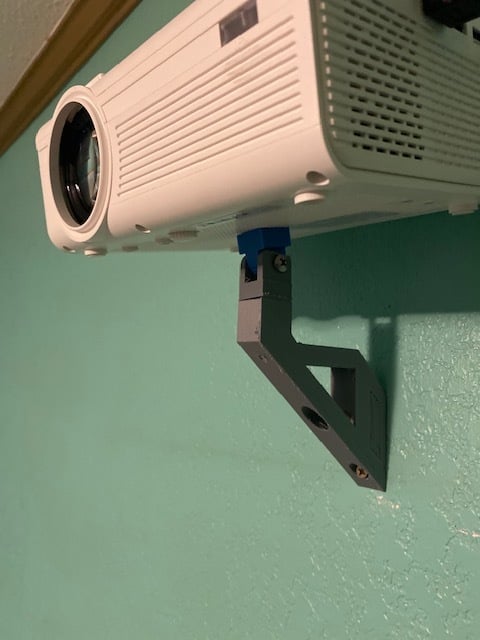 Adjustable Wall Mounting Arm for Projectors and Cameras