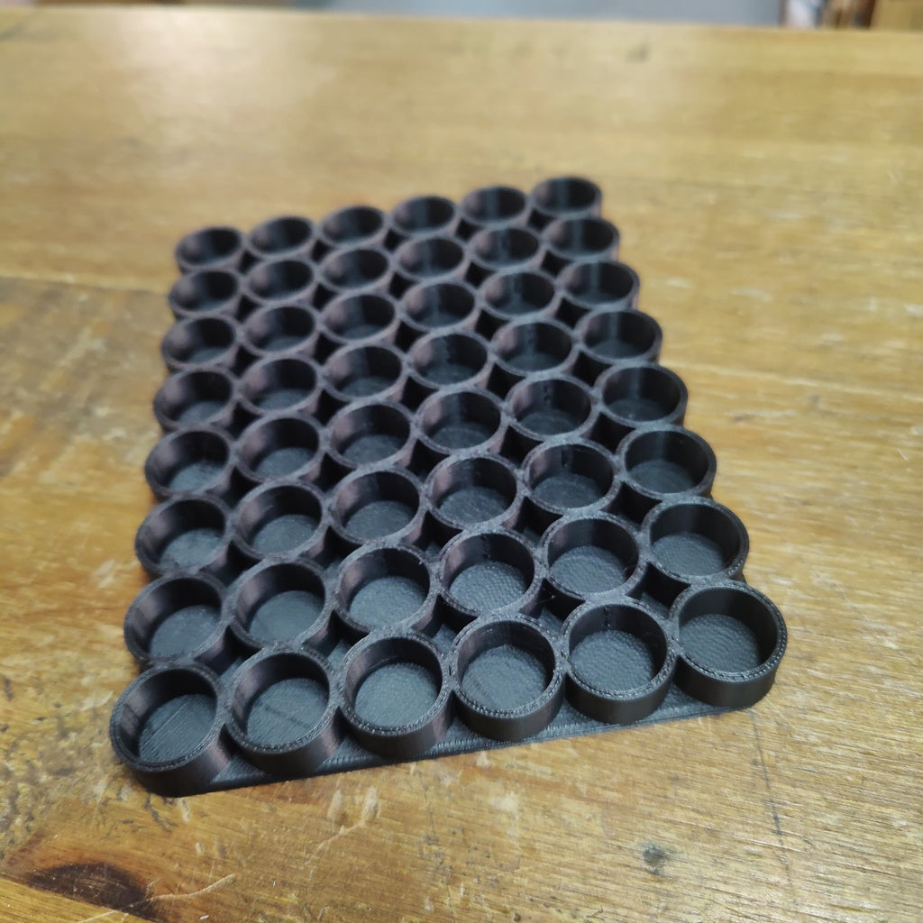 3D Printed Holder for 18650 Batteries