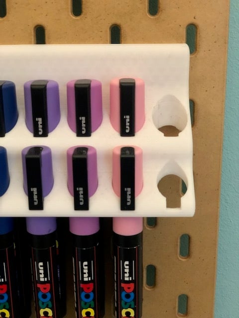 IKEA SKÅDIS Holder for Posca pens PC-3M and PC-5M