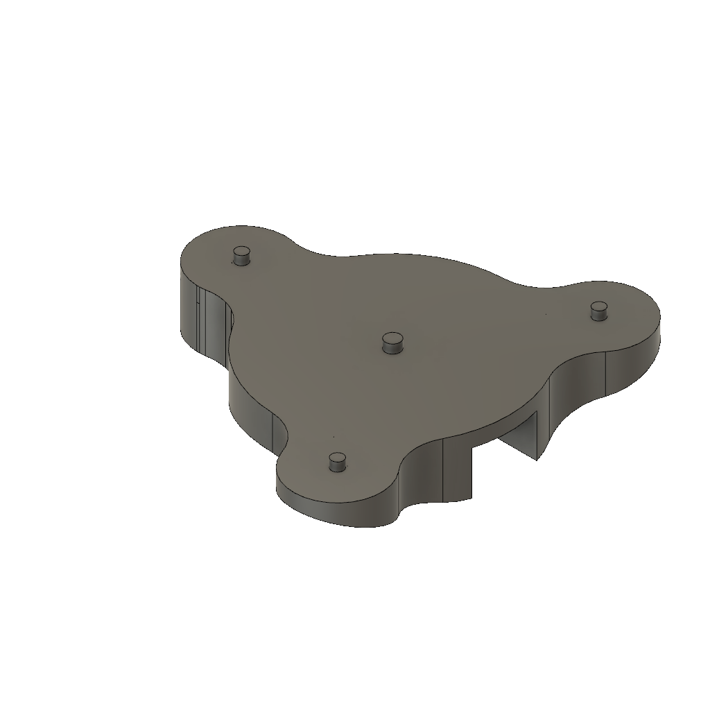 Practical Wall Mount for Lazy Susan – Efficient Office Organisation