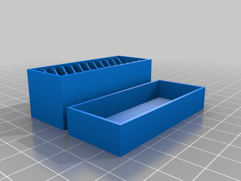 Storage box for CR2032 button cell batteries