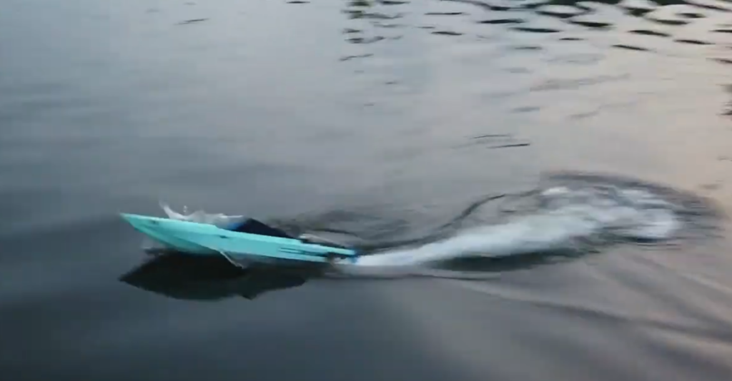 3D-Printed RC Speedboat with Brushless Motor