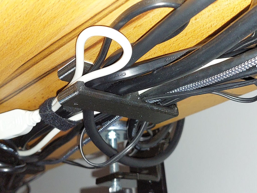 Desk Cable Hook/Mount for Cable Management