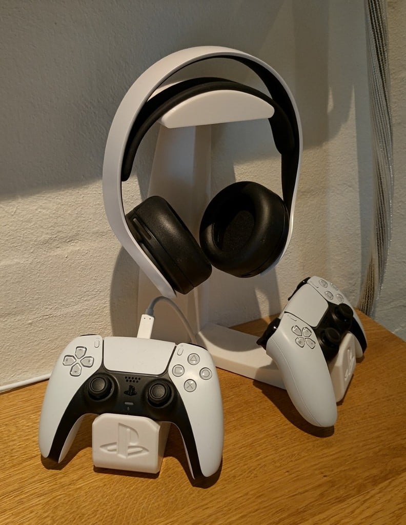 PS5 Dual Controller and Headset Stand