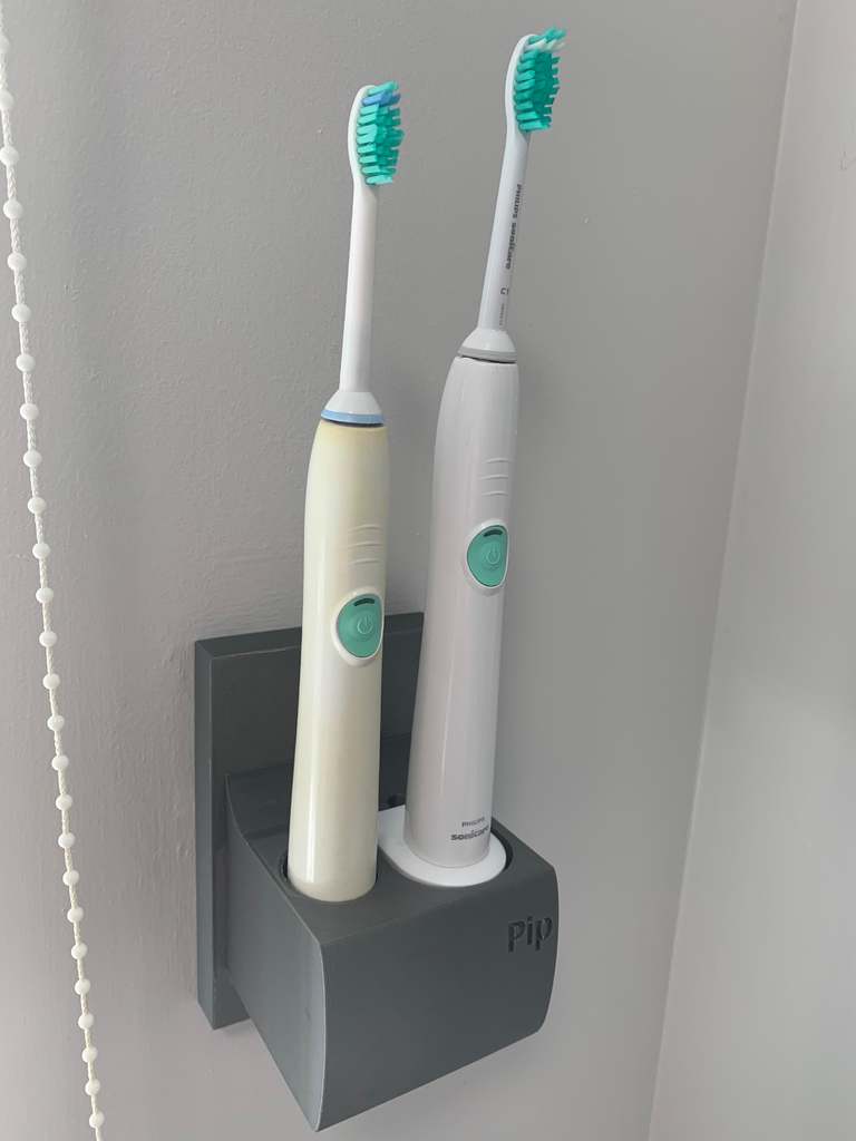 Philips Sonicare Toothbrush Holder with Integrated Cable Management