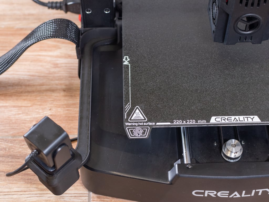 Left Mounting Bracket for Nebula Camera with Cable Management for Ender 3 V3 KE